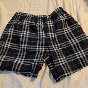 Men’s Burberry swim trunks